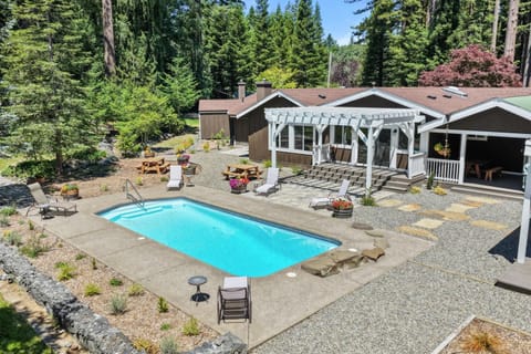 Patio, Natural landscape, Garden, Garden view, Pool view, Swimming pool