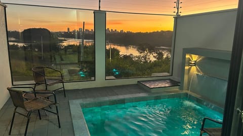 Natural landscape, View (from property/room), City view, Garden view, Landmark view, Pool view, River view, Swimming pool, Sunset