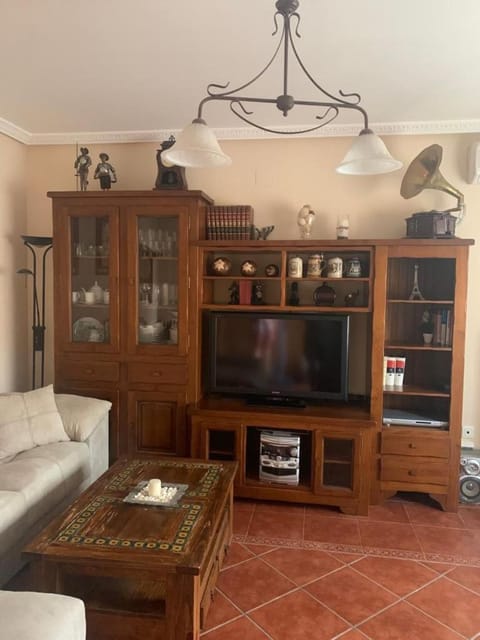 Communal lounge/ TV room, TV and multimedia, Seating area, fireplace