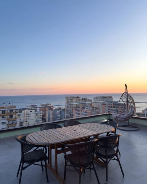 View (from property/room), Balcony/Terrace, Sea view