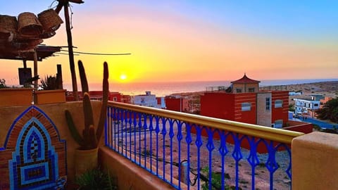 Natural landscape, View (from property/room), City view, Sunset