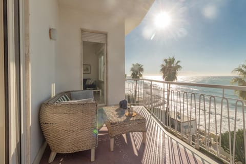 Natural landscape, View (from property/room), Balcony/Terrace, Beach, Sea view