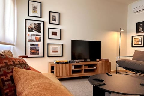 TV and multimedia, Living room, Seating area, air conditioner