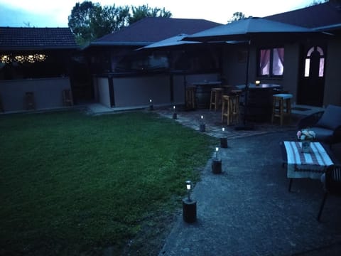 Patio, Night