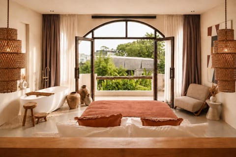 Balcony/Terrace, Bedroom, Garden view, Bath