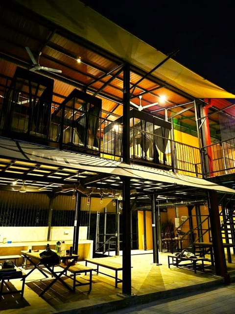 Property building, Night