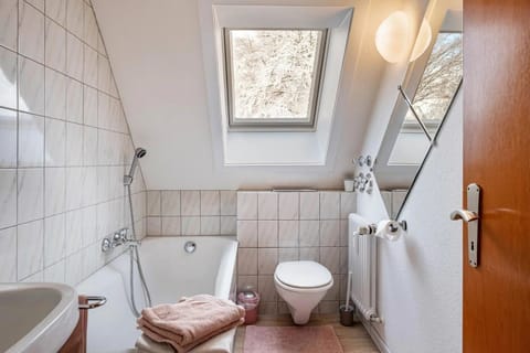 Bathroom, Living room