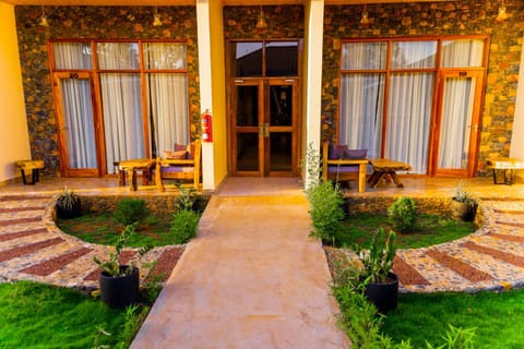 Property building, Patio, Garden view
