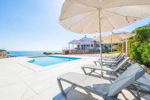 Property building, Living room, Swimming pool
