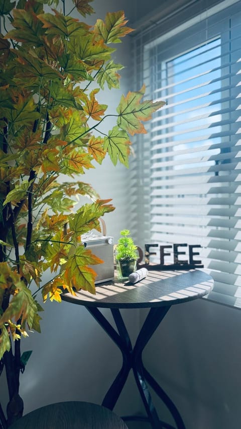 Dining area, minibar