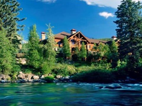 Property building, Natural landscape, River view