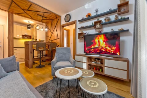 Nearby landmark, TV and multimedia, Kitchen or kitchenette, Living room, Decorative detail, Seating area, Dining area, heating, internet, oven, soundproof, stove