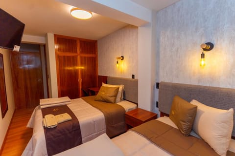 Bed, TV and multimedia, Photo of the whole room, Bedroom, towels, wardrobe