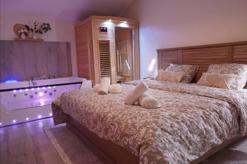 Sauna, TV and multimedia, Spa and wellness centre/facilities, Photo of the whole room