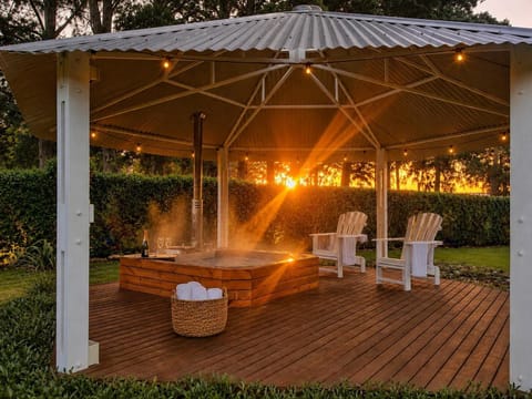Hot Tub, Sunset