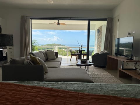 Balcony/Terrace, Living room, Sea view