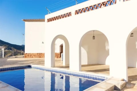 Property building, Patio, Pool view