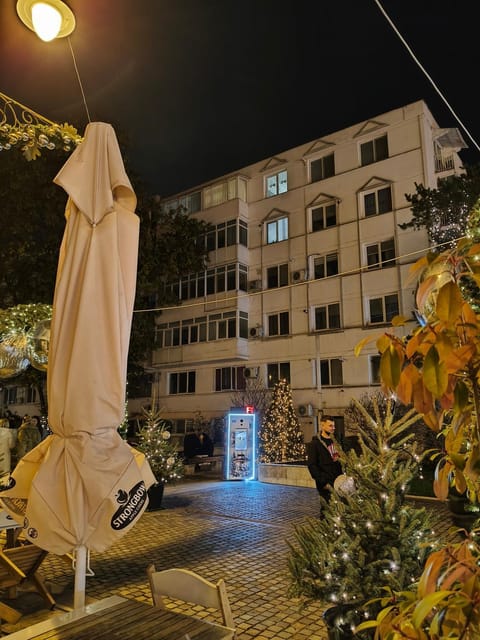 Property building, Nearby landmark, Night
