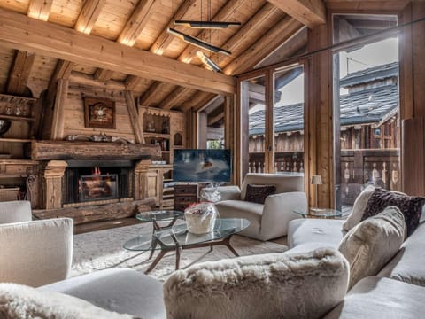 Chalet cosy Courchevel 10 pers, proche centre, spa, parking - FR-1-631-241 Chalet in Saint-Bon-Tarentaise