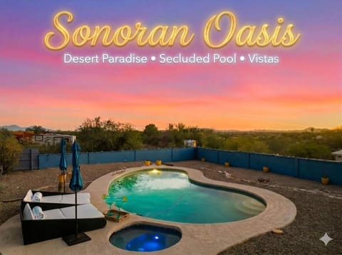 Natural landscape, Swimming pool, Sunrise, Sunset