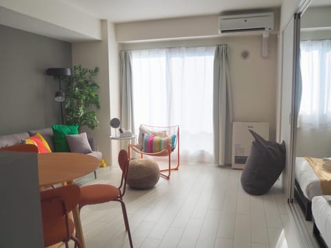 Living room, Dining area, heating, air conditioner