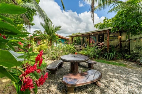 Property building, Garden view