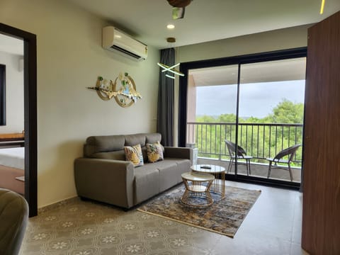 Living room, air conditioner