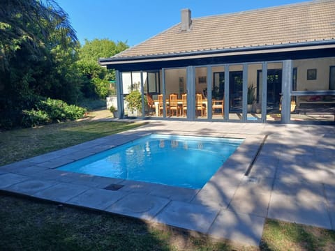 Patio, Garden, Pool view, Swimming pool, sunbed
