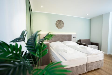 Bed, Living room, Bedroom