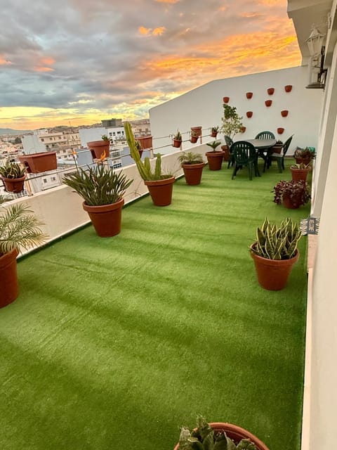 Day, Natural landscape, Balcony/Terrace, City view, Sunset