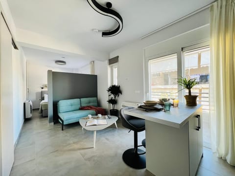 Living room, Seating area, Dining area