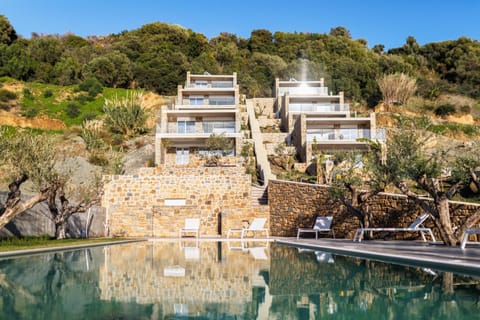 Villa Ammos with Private Pool, Sauna & Seaview Villa in Messenia