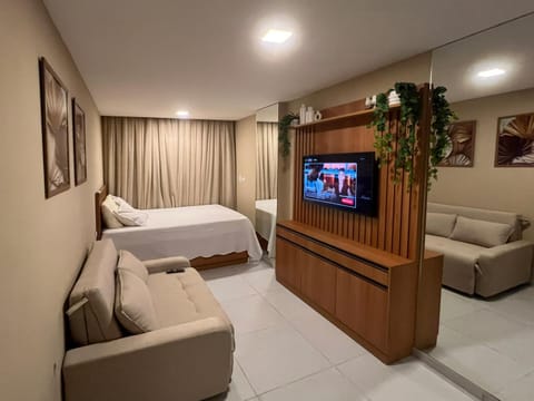 Communal lounge/ TV room, Bed, TV and multimedia, Living room, Photo of the whole room, Bedroom