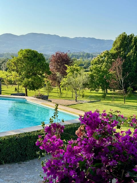 Natural landscape, Garden, Garden view, Mountain view, Pool view, Swimming pool