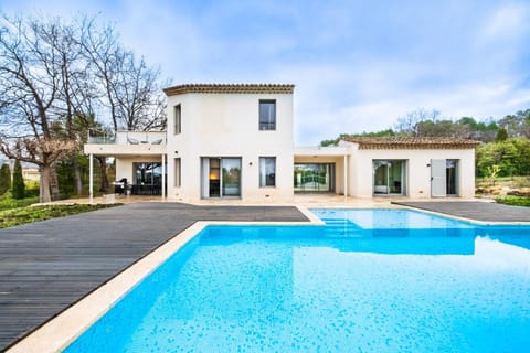 Property building, Living room, Swimming pool