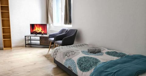 Living room, Bedroom