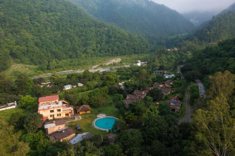 Property building, River view, Swimming pool