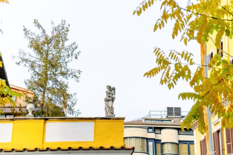 Property building, Nearby landmark, Day