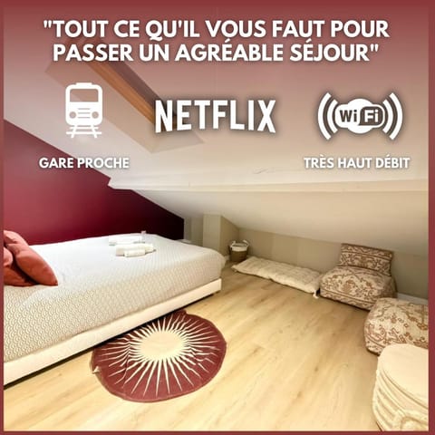 T2 Neptune x4 people NEW Gare parilly Apartment in Lyon