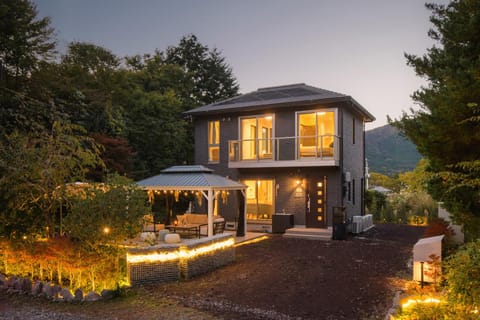Property building, Garden view
