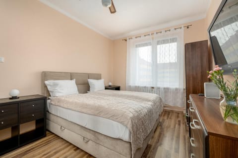 Bed, TV and multimedia, Photo of the whole room, Bedroom