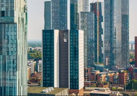 Property building, City view, Location