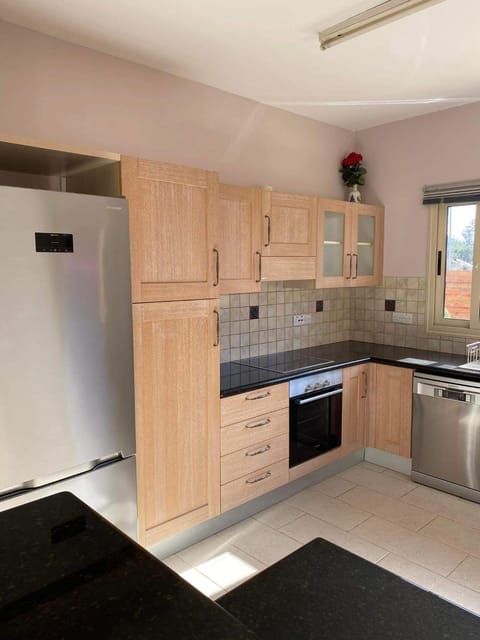 Kitchen or kitchenette, dishwasher, oven, stove