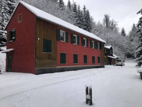 Property building, Day, Winter