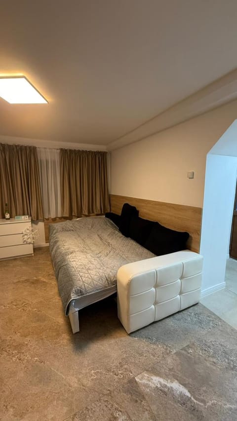 Bed, Living room, Photo of the whole room, Seating area, Bedroom