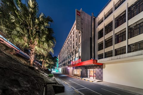 Property building, Night, Street view