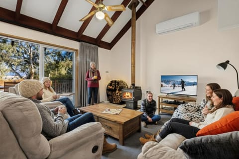 TV and multimedia, Living room, Seating area, fireplace