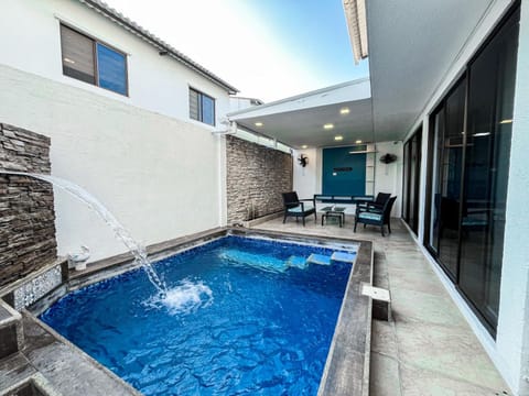 Patio, Day, Pool view, Swimming pool, sunbed
