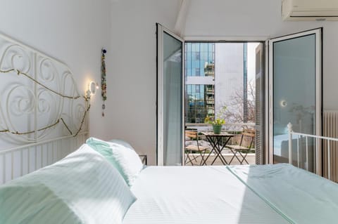 Property building, Living room, Bedroom
