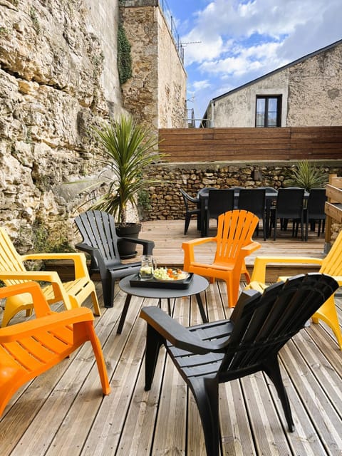 Property building, Patio, Living room